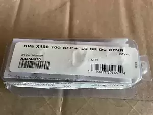 NEW SEALED HPE Original X130 10G SFP+ LC DC Transceiver JL437A
