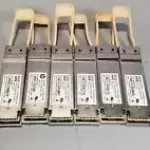 (Lot of 6) HP JG325B X140 40G QSFP MPO SR4 TRANSCEIVER JG325A