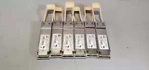 (Lot of 6) HP JG325B X140 40G QSFP MPO SR4 TRANSCEIVER JG325A