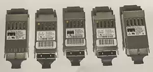 LOT of 8 CISCO GENUINE GBIC WS-G5484 (30-0759-01) 1000Base-SX Fiber Transceiver
