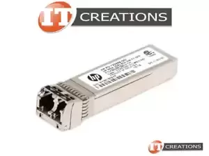 HP 8GB SW FC SFP TRANSCEIVER SHORT WAVE FIBRE CHANNEL FTLF8528P3BCV-1H-HP