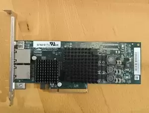 SolarFlare SFN5161T SF329-9022-R4.0 Dual Port RJ45 10GbE 10GE PCI-e x8 LP