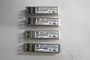 Lot of*4 HP JD092B X130 10G SFP+ LC SR FTLX8571D3BCL-HZ Optical Tranciever