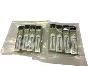 J4858C I LOT OF 8 Genuine HP Mini-GBIC Transceivers 1x 1000Base-SX SFP 1990-4395