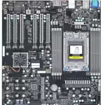 Supermicro Server MB M12SWA-TF SP3/eATX/1x1Gb retail - Mainboard - E-ATX