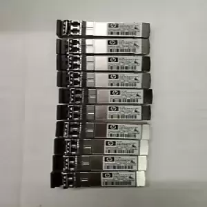 Lot of 10 HP AJ716B 670504-001 8Gb SW B-series FC SFP+ Transceiver Modules