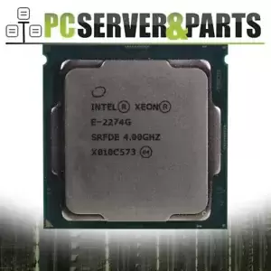 Intel Xeon E-2274G SRFDE 4.00GHz 8MB Quad Core LGA1151 CPU Processor