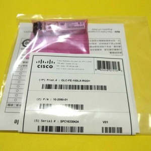 NEW Cisco GLC-FE-100LX-RGD - 100BASE-LX 10km 1310nm SFP Transceive