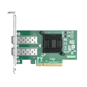 For Intel X520-DA2 w/ 82599EN Controller 10G Dual SFP+ to PCIe x8 Network Card