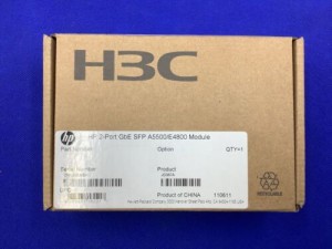New F/S Retail JD367A HPE FlexNetwork 5500/4800 2-port GbE SFP Module