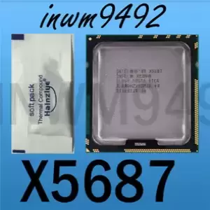 Intel Xeon X5687 3.6GHz Quad-Core (AT80614005919AB) Processor