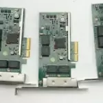 Lot of 3 IBM Broadcom NetXtreme 5719 1GB 4 Port Ethernet Server Adapter 00E2872