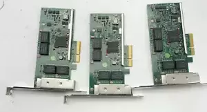 Lot of 3 IBM Broadcom NetXtreme 5719 1GB 4 Port Ethernet Server Adapter 00E2872
