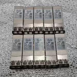 A LOT OF 10x Cisco DS-SFP-FC4G-SW SFP Fiber Transceiver 10-2195-01