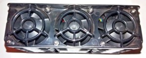 Inventec Server Cooling 3-Fan Assembly DC12V 16.8W IFD04048B12 HP 412212-001