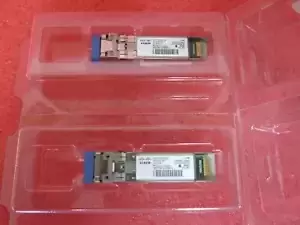 Lot of 2 Cisco SFP-10GB-LR Transceiver