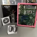 ASRock Rack C236 WS ATX Server Motherboard LGA 1151 Intel C236 Damaged Pins