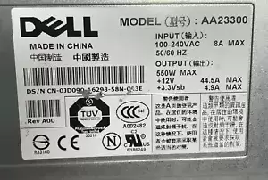 Dell PowerEdge 1850 JD090 550W Server PSU Power Supply Unit @MB50