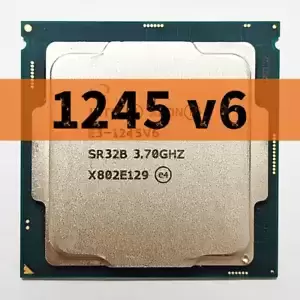 Intel Xeon E3-1245 v6 3.70GHz Quad-Core 73W LGA1151 CPU Processor