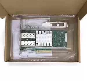 Intel X520-DA2 10 Gigabit 10GBe SFP Dual Port Ethernet Server Network Adapter