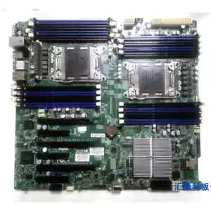 For Supermicro X9DRI-F dual X79 2011 C602 server motherboard supports E5 V2 DDR3