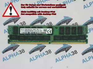Hynix 32 GB Rdimm ECC Reg DDR4-2400 RAM HP 620 Gen9 660 Gen9 G9 Server RAM