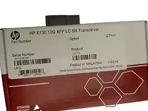 HP H3C 10GBase-SR XFP Transceiver Module JD117B 850nm Multi-mode MM 300m LC-LC