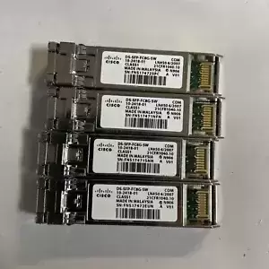 Lot 4 Cisco MDS 9000 8GB (SW) SFP 8.5G  Transceiver Module DS-SFP-FC8G-SW @CPU10