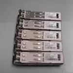 LOT OF 5x Genuine Cisco GLC-SX-MM 30-1301-02 GBIC 850nm SFP Transceivers