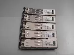 LOT OF 5x Genuine Cisco GLC-SX-MM 30-1301-02 GBIC 850nm SFP Transceivers