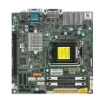 For Supermicro X11SCV-L Server Motherboard Single Socket LGA1151 Mini-ITX Tested