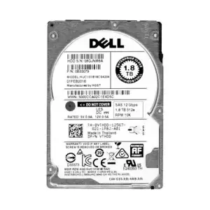 DELL 0VTHDD 1.8TB 10K 128MB SAS-3 2.5'' HUC101818CS4204