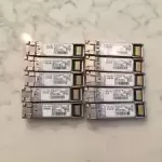Lot of (10) CISCO DS-SFP-FC8G-SW SFP GBIC Transceiver Modules USED