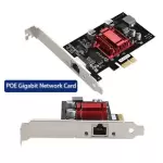 PCI-E POE Gigabit Network Card RJ45 LAN AdapterPCIE Card Intel/I210 for Desktop