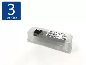 NEW Lot of 3 HP 10Gb SR SFP+ 455885-001 Transceiver 456096-001