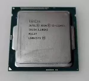 Intel Xeon E3-1220V3 SR154 3.10 Ghz Quad Core LGA1150 CPU Processor