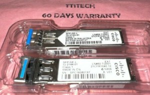 CISCO ORIGINAL SFP-GE-L10-2144-01 1310nm LH/LX DDM 10KM transceiver