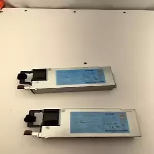 Lot of 2 HP 723595-201 PROLIANT GEN 9 500W POWER SUPPLY 720478-B21 HSTNS-PL40