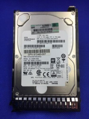 872481-B21 HPE 1.8TB SAS 12G 10K SFF (2.5IN) SC 512E HDD 872738-001 EG1800JEMDB