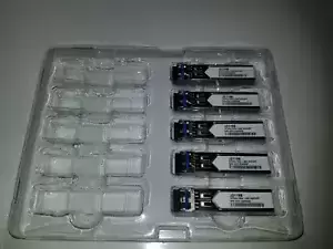 HPE JD118B Compatible 1000BASE-SX SFP Transceiver-850nm-550m Lot of 5