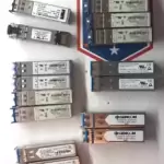 LOT OF 16 GBIC TRANSCEIVER MODULES, ETREME NETWORKS,GENCOM,CISCO,FINISAR