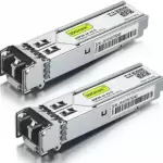 2-PACK For Cisco GLC-SX-MMD 1.25G SFP 1000Base-SX Transceiver 850nm MMF 550 M