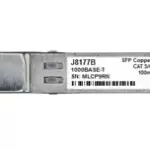 HPE J8177B compatible 1000BASE-TX 1GE SFP-T RJ45 100m Cat5e XCVR HP switches.
