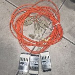 3-Cisco GBIC transceiver 30-0759-01 1000 BASE-SX With 3 Fiber Cables