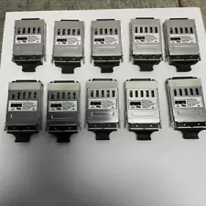 (Lot of 10) Cisco 30-0759-01 1000BASE-SX GBIC Transceiver Modules