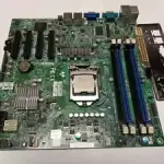 SuperMicro X9SCM-F & Xeon E3-1240 V2 & I/O. Micro ATX, LGA 1155 server board