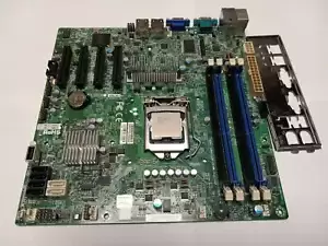 SuperMicro X9SCM-F & Xeon E3-1240 V2 & I/O. Micro ATX, LGA 1155 server board