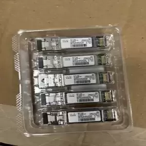 Lot of 5 Cisco FET-10G 10-2566-02 10Gbps Fabric Extender SFP+ Transceiver *NEW*