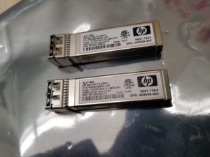 2x HP HPE AJ718A B-Series 468508-002 5697-7264 8Gb StorageWorks SFP+ Transceiver