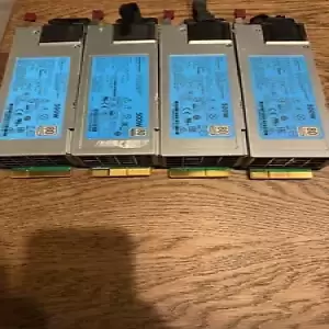 Lot Of 4 - HP 500W Server Power Supply - 723594-001